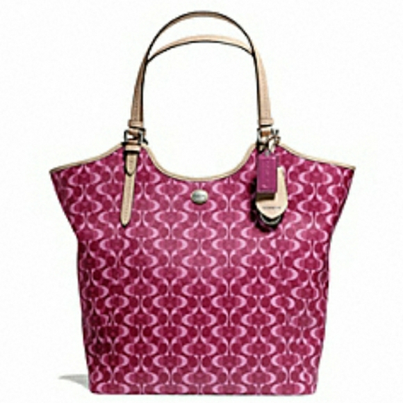 Coach Handbags - Sold COACH peyton XL Signature Dream C Tote